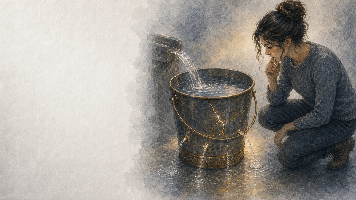 The Leaky Bucket chapter header illustration