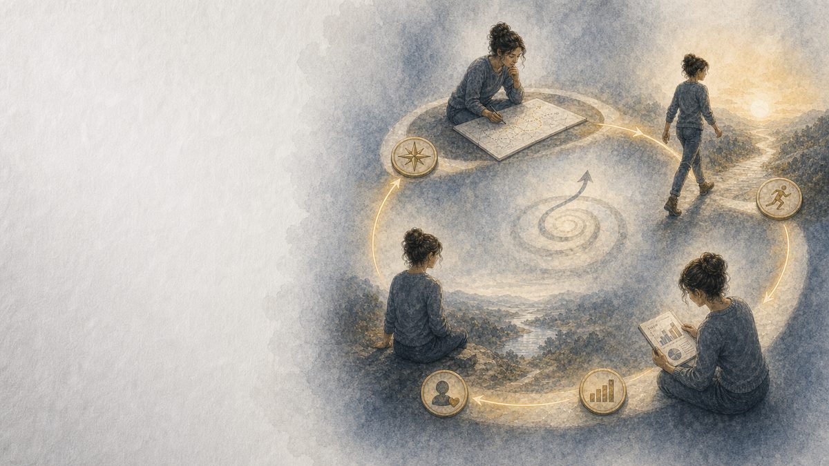 Monday Plan, Friday Debrief chapter header illustration